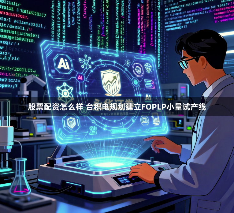 股票配资怎么样 台积电规划建立FOPLP小量试产线